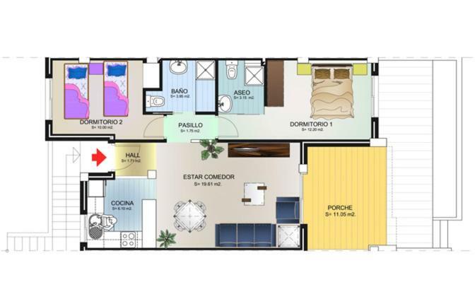 Ferienwohnung Oasis Beach 5 Orihuela Exterior foto